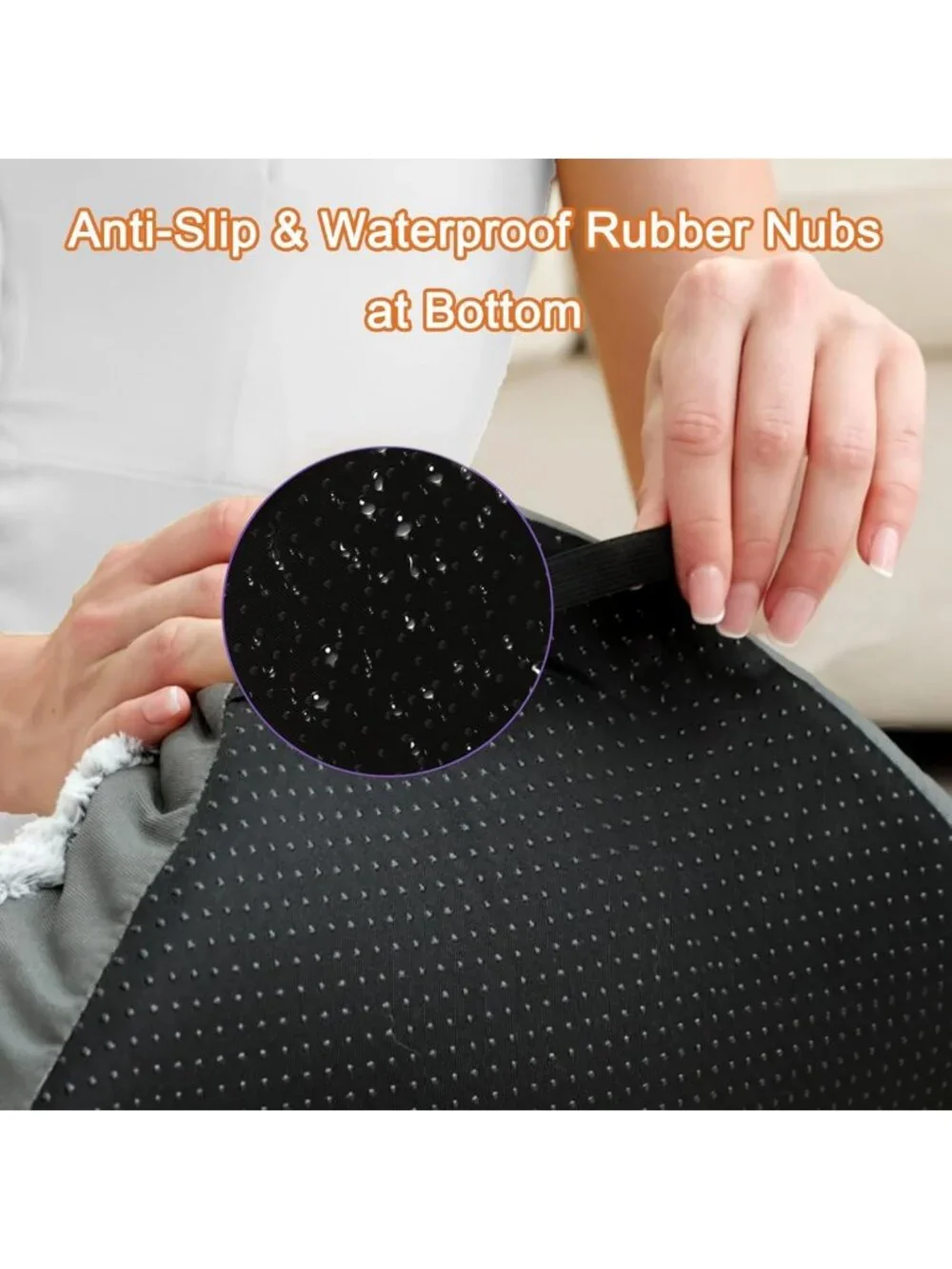 Deluxe XL Washable Dog Bed & Crate Mat - Comfy Anti-Slip Kennel Pad for Dogs 90